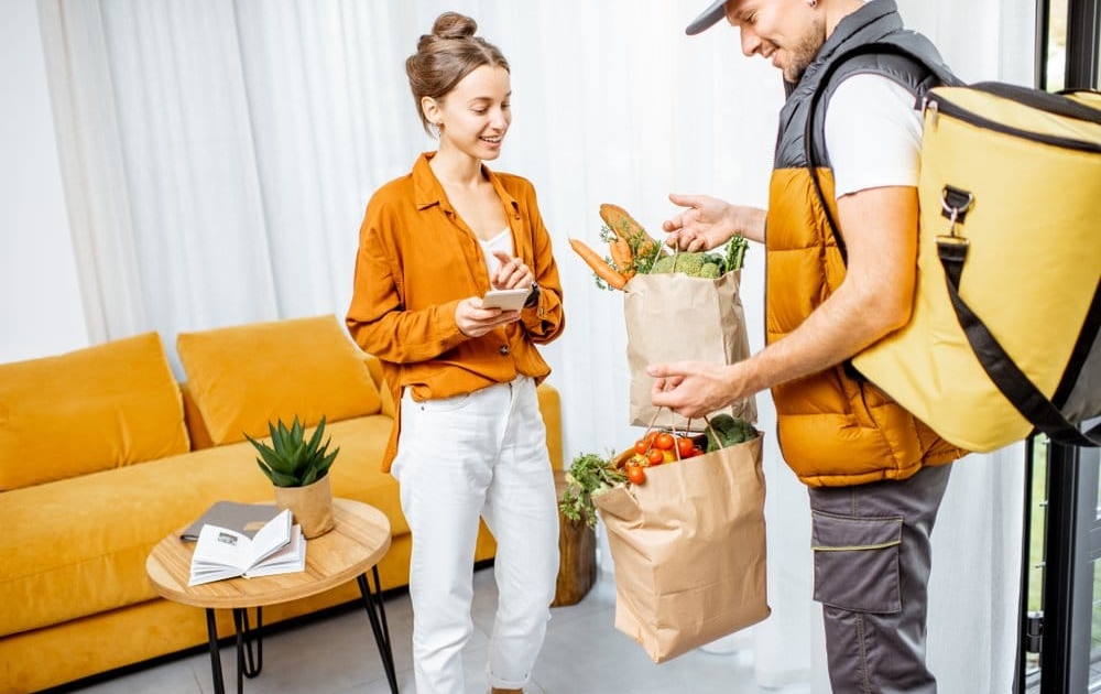 using a prepaid grocery delivery service prevents waste and saves money