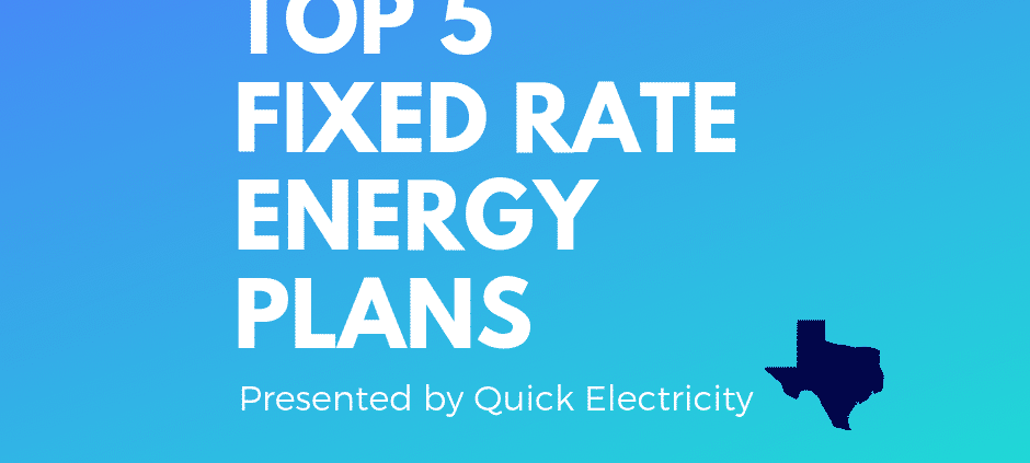 best fixed rate energy plans in texas