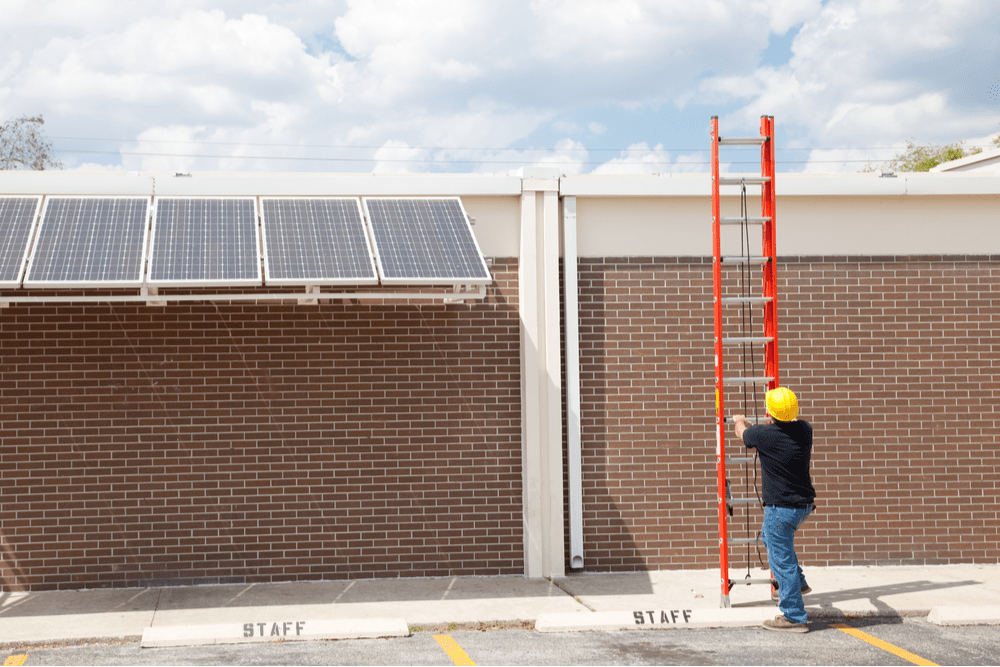 Energy Efficient Buildings with Solar PV Systems