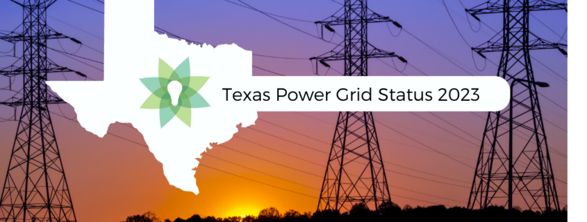 2023 status of the ERCOT electric grid in Texas