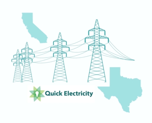 Comparación de los precios de la electricidad y el gas natural en Texas y California